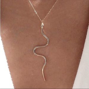 Best seller! 5 stars! Gold Snake chain necklace choker